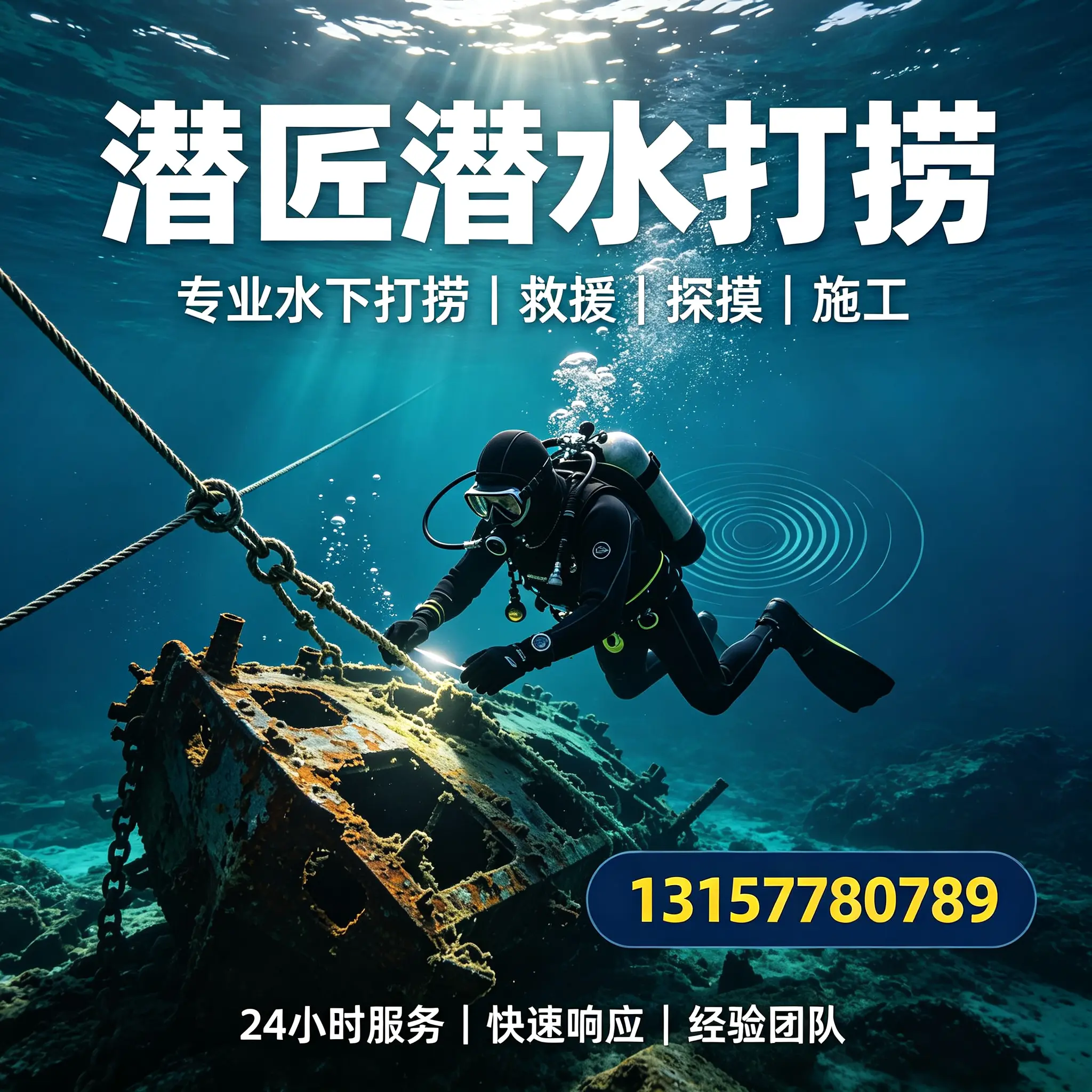 大安水下打捞作业服务产品